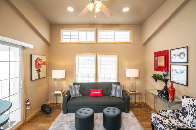 Park Model RV 522 living room