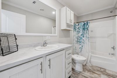 The Juno - double wide- guest bathroom