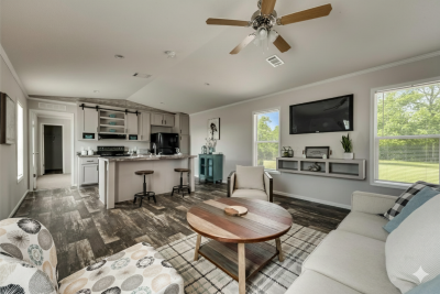 the magnolia - living room