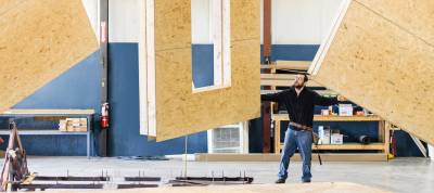 Atlantic Homes, Claysburg, Pennsylvania, construction process