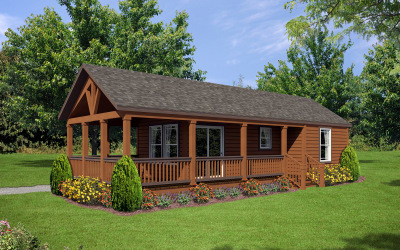 Park Model RV 516 elevation 2