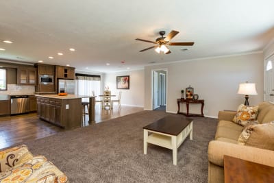 living room and kitchen 1