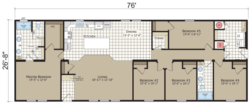 Clearwater Cw4765f Xl Champion Homes Champion Homes