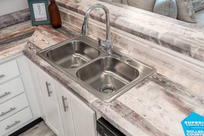 Regional Homes Ace kitchen stainless steel double sink