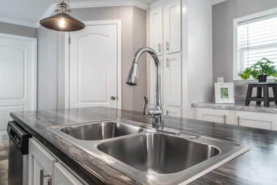 Regional Homes Pip kitchen stainless steel double sink