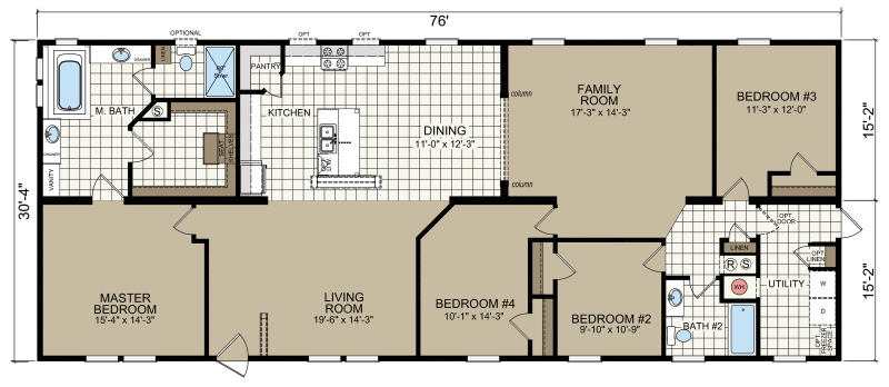 The Eagle 0764b1 0 Homes Of Merit Champion Homes