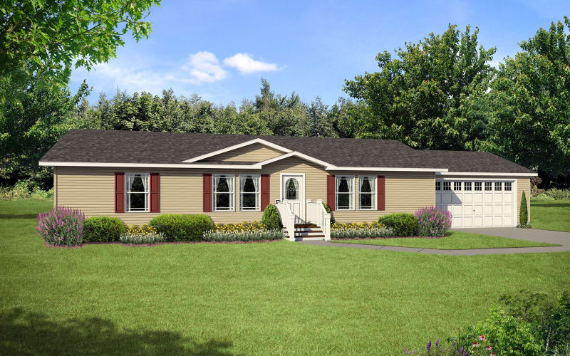 York Built Y53 Modular Home Elevation