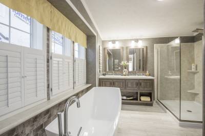 Titan Homes, New York, spa master bath