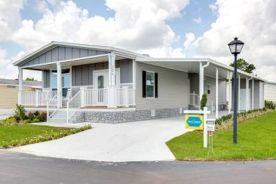 HOMC 4563C exterior with amenities built on site by others