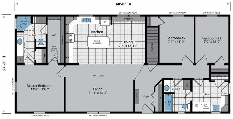Hillcrest C615 Skyline Homes