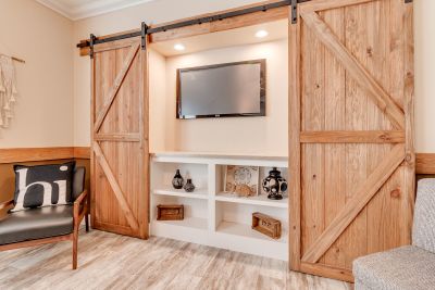 Optional Family Room Entertainment Unit