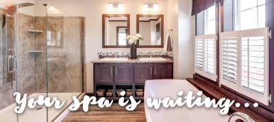 Redman Homes, Eprhata, Pennsylvania, luxurious spa-life master bath