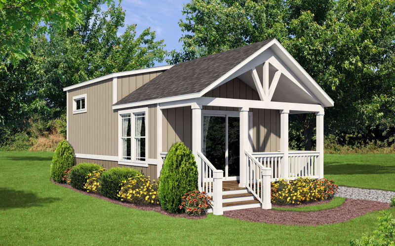 Park Model RV 522 Elevation 2