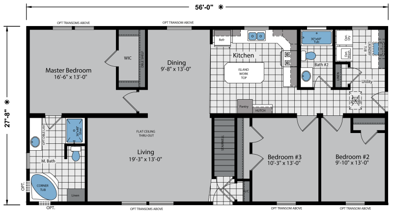 Hillcrest C620 Skyline Homes