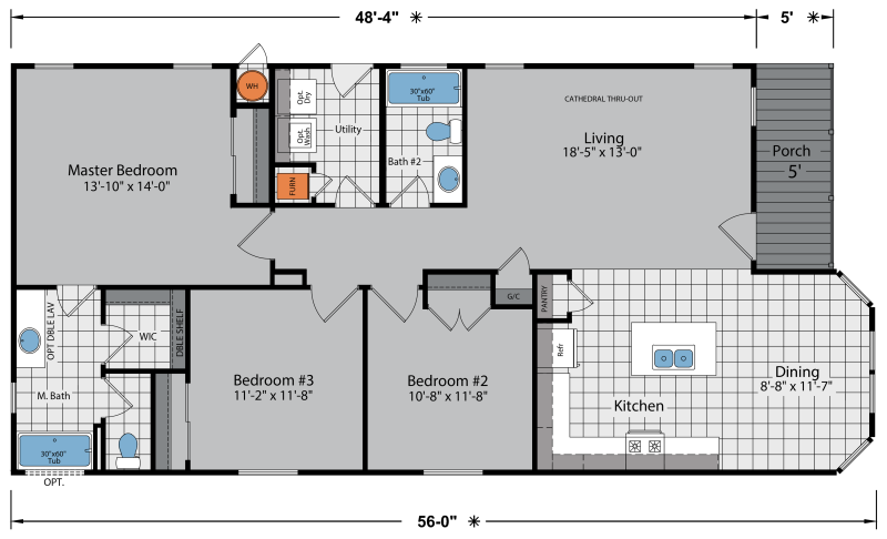 Brookstone J235CT Skyline Homes