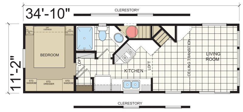 Athens Park Model RV 509 - Athens Park Model RVs | Champion Homes