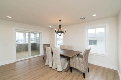 Excel Homes, Boardwalk, dining room