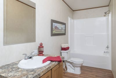 Advantage A35226 by Redman Homes master bathroom