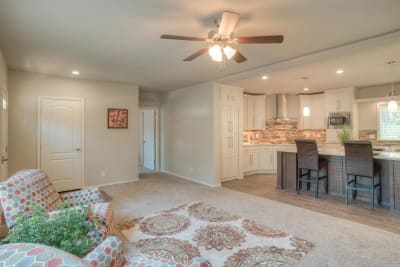 Living Room and Kitchen