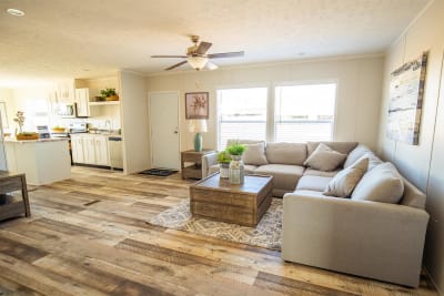 Regional Homes Onward living room kitchen