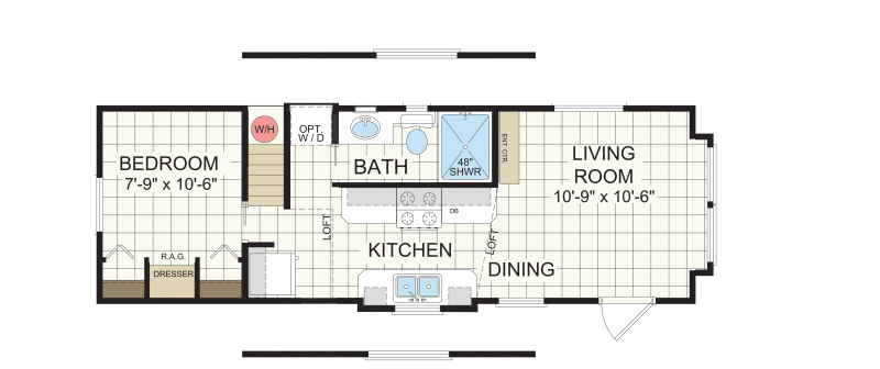 Park Model 505 Athens Park Model Rvs Champion Homes