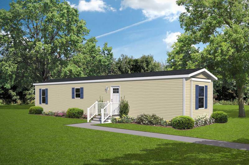 Skyline Homes Sugarcreek OH - 2 bed manufactured home - Bay Springs C714