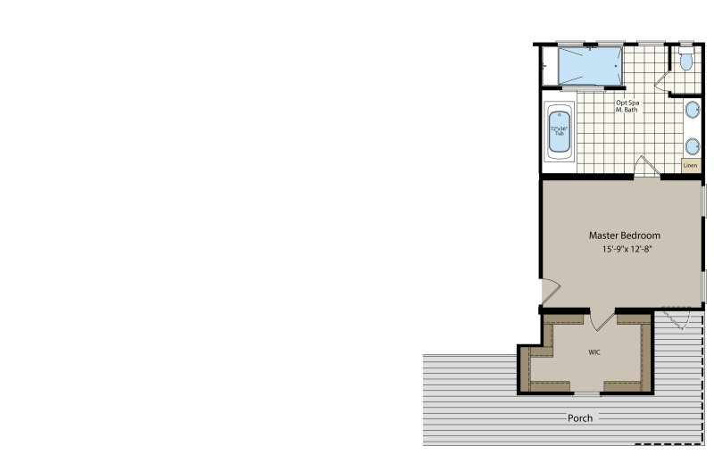 Optional Spa Master Bath