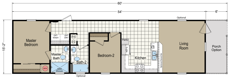 Rh2542a Homes Of Merit Athens Park Models Rv