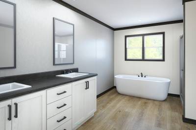 Skyline Homes Arkansas City - 5 bedroom manufactured home - Embrace Space Glamour bath