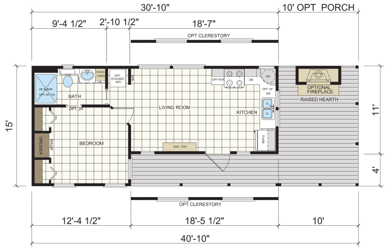 Champion Park Model Floor Plans - floorplans.click