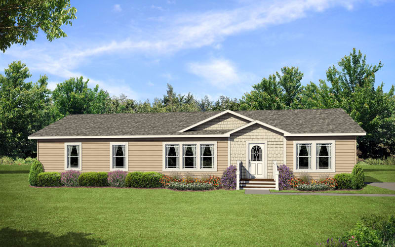 York Built Y64 Modular Home Elevation