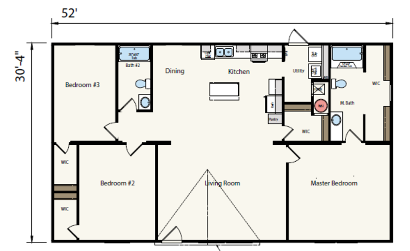 The Kentucky Crown/Dakota Clearance Home - Victoria - Floorplan1