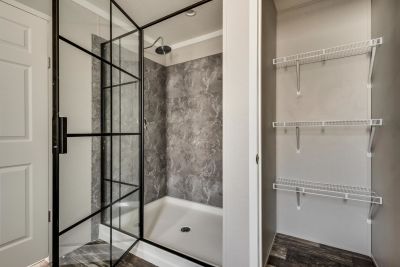the magnolia - walk-in shower
