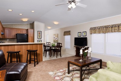 Medina by Titan Factory Direct living room, kitchen, dining room