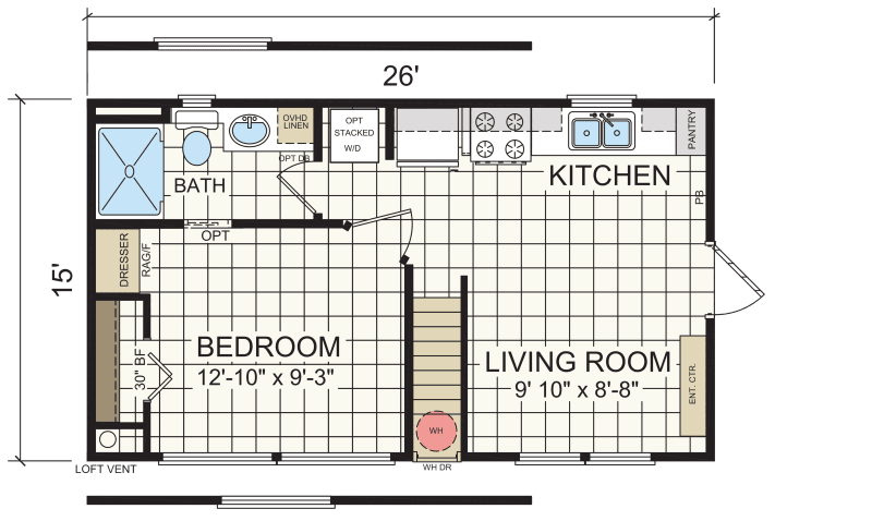 Athens Park 522A-SL - Athens Park Model RVs | Champion Homes