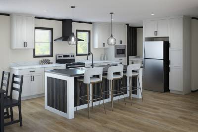 Skyline Homes Arkansas City - 5 bedroom manufactured home - Embrace Space kitchen