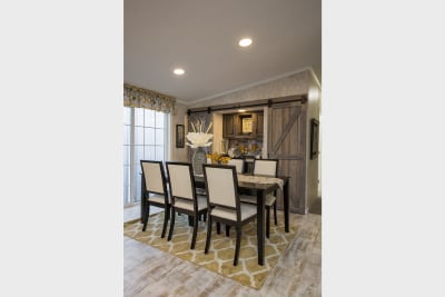 The Newton 702B dining room