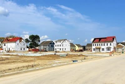 Westlawn Garden, Milwaukee WI - multi-story residences by Champion Modular Inc.