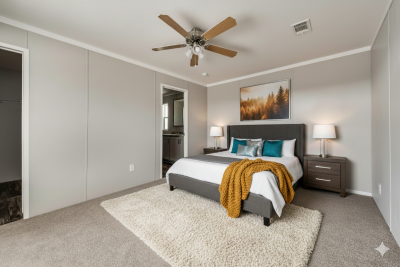 the magnolia - primary bedroom