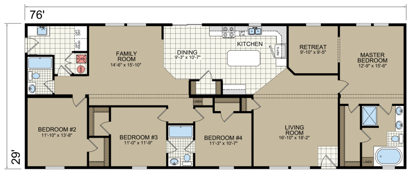 York Built Y77 Champion Homes Redman Homes Nebraska