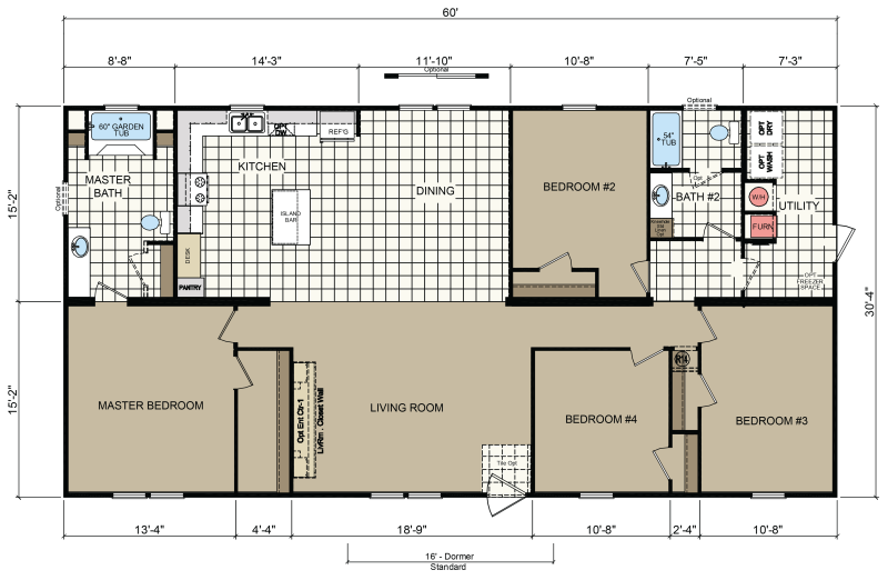 The Siesta H0604a Homes Of Merit Champion Homes