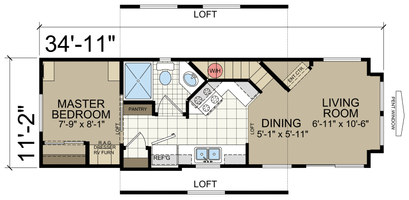 2 Bedroom Park Model Homes Floor Plans Modern House