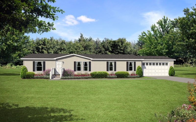 Central Great Plains 860 Manufactured Home Elevation