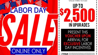 Labor Day Home Sale - Titan Factory Direct