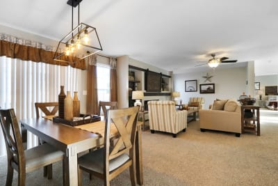 Living Room and Dining