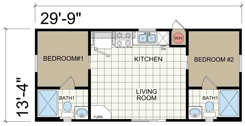 2 Bedroom Park Model Homes Floor Plans Modern House