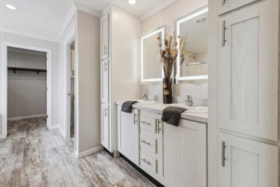 The Juno - double wide- primary bathroom