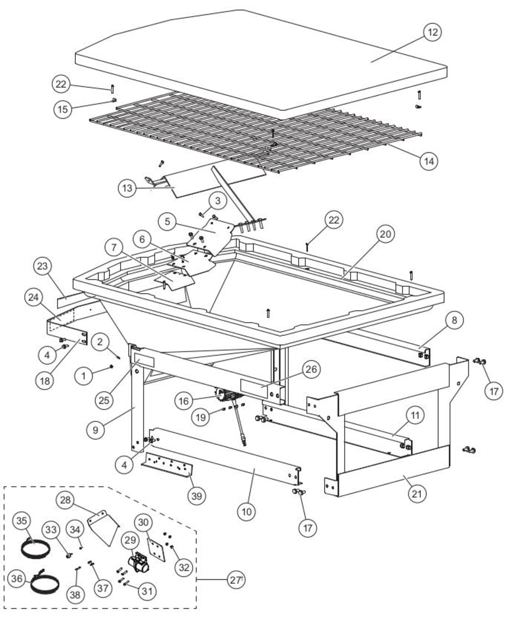 sc-mt-fisher-poly-caster-lt-frame-assembly