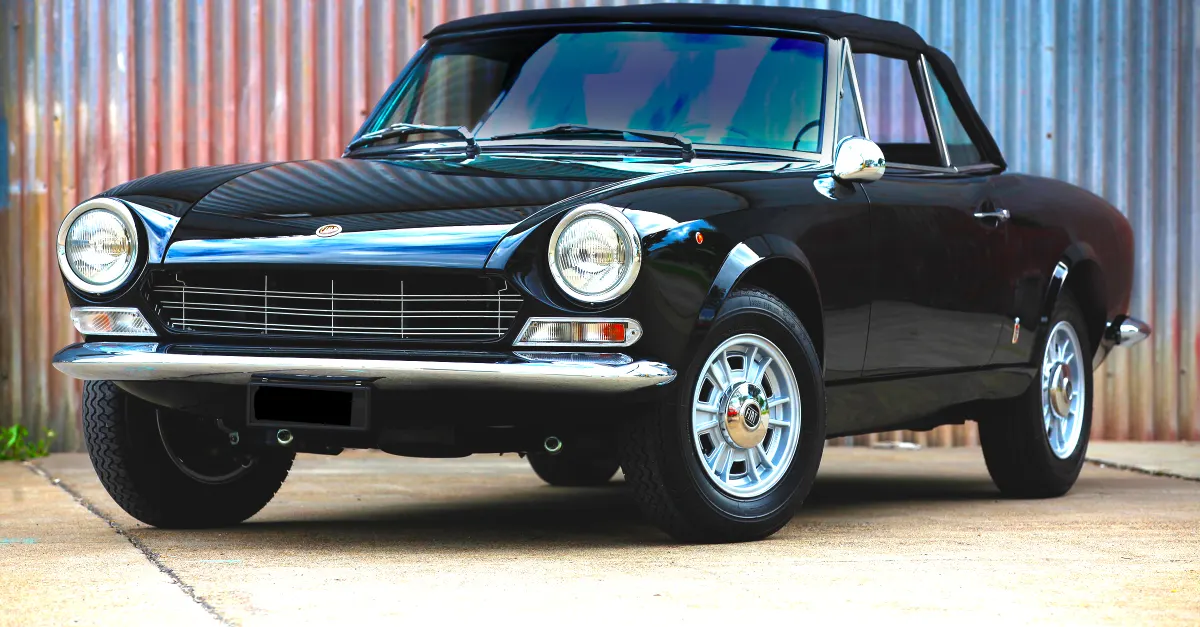 1967 Fiat 124 Spider restoration