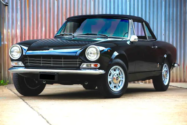 1967 Fiat 124 Spider restoration